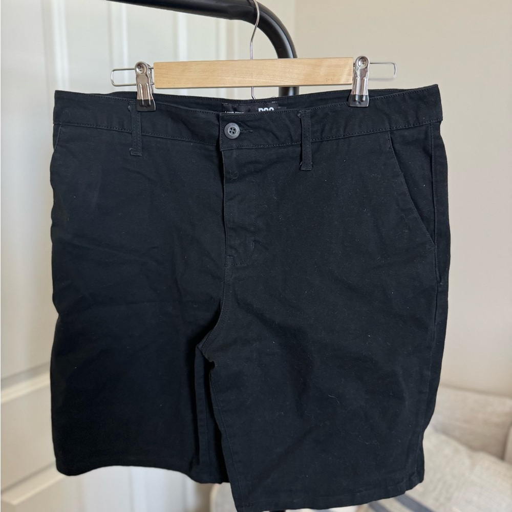 RSQ Black Long Chino Shorts – Size 36